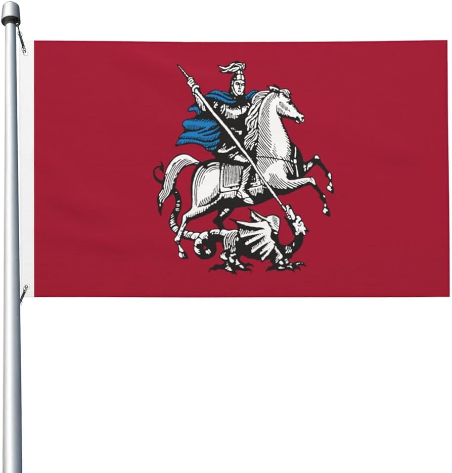 Moscow Russia Flag